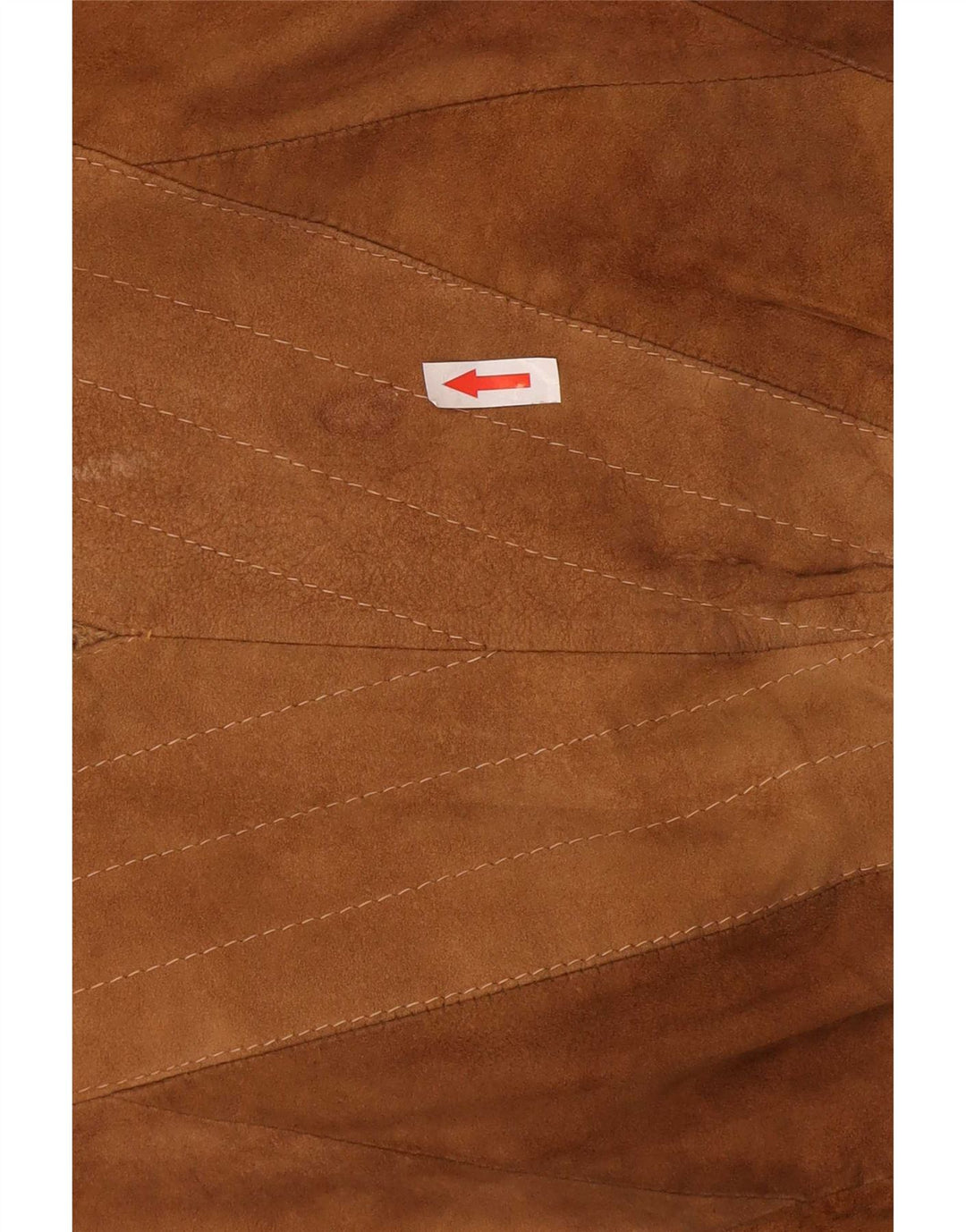 Jersey de cuello redondo para hombre Number 1 XL Lana marrón