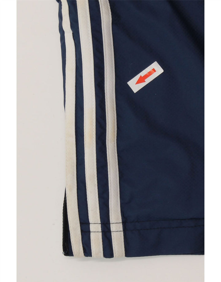 Adidas - Pantalón de chándal para hombre, talla grande, nailon azul marino