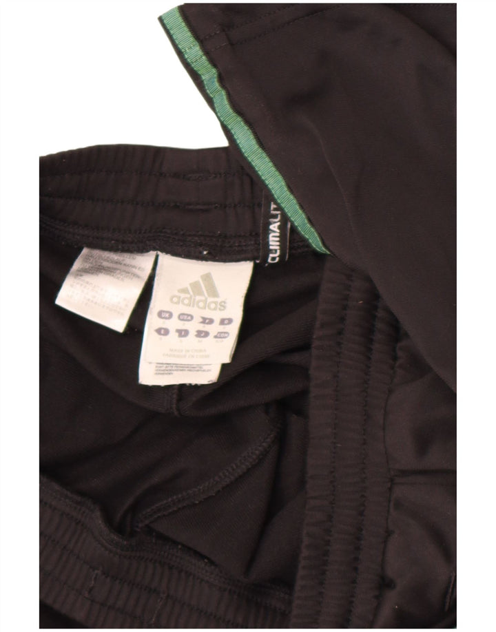 Adidas Pantalones De Chándal Para Hombre Pequeños W29 L30 Poliéster Negro