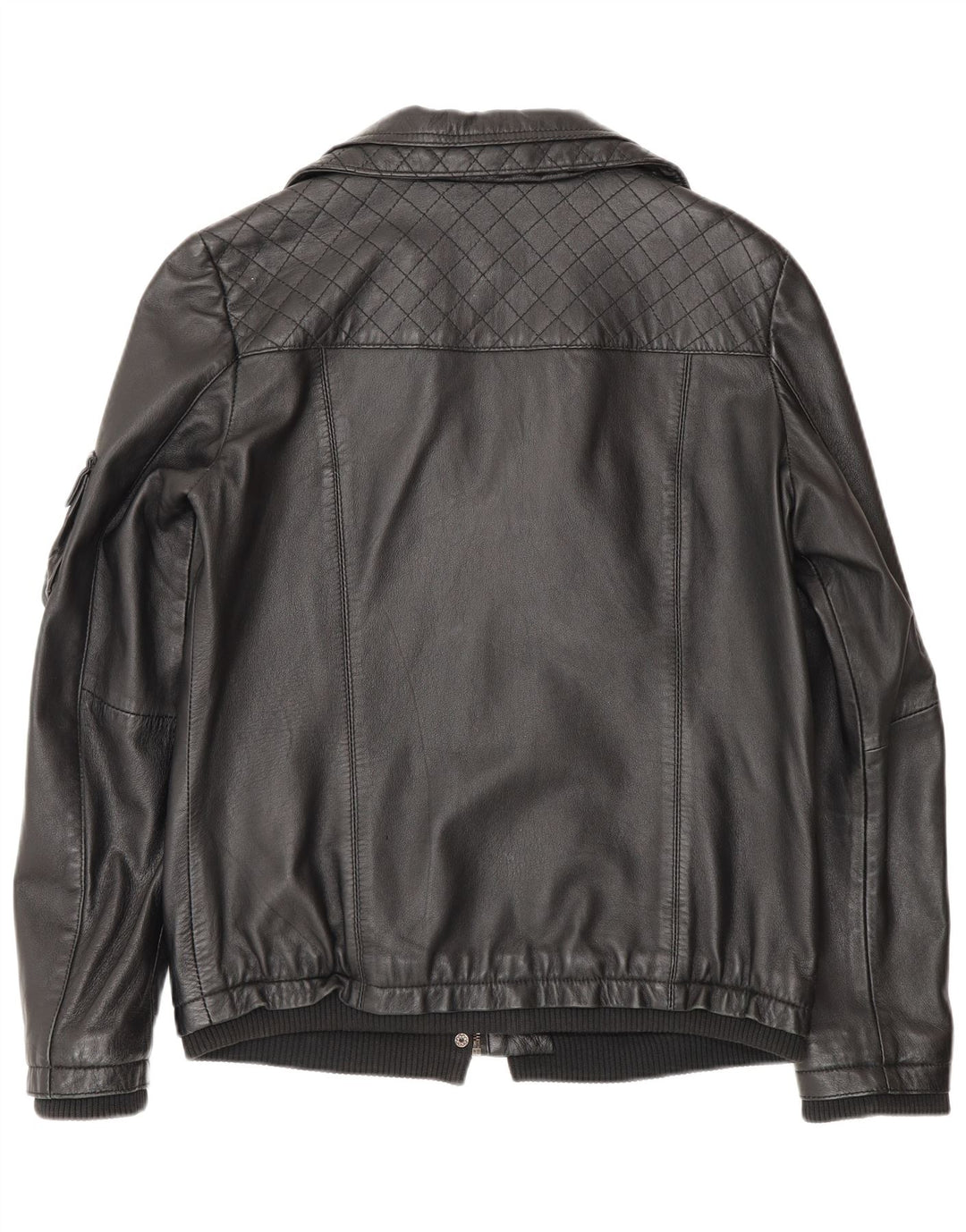 Lee Cooper - Chaqueta de piel para mujer, talla 40, talla M, color negro
