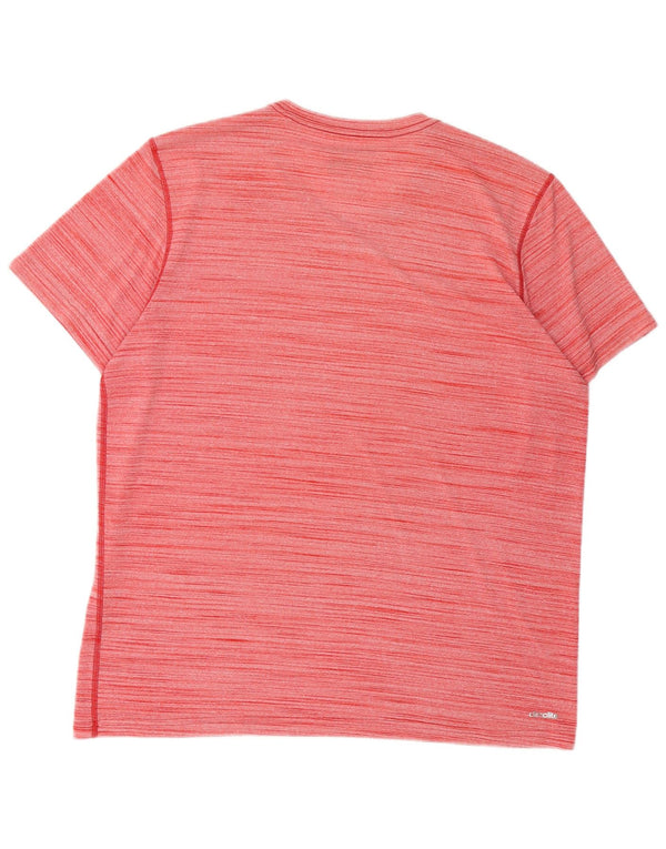 Adidas Camiseta Hombre Top XL Poliéster Rayas Rojas