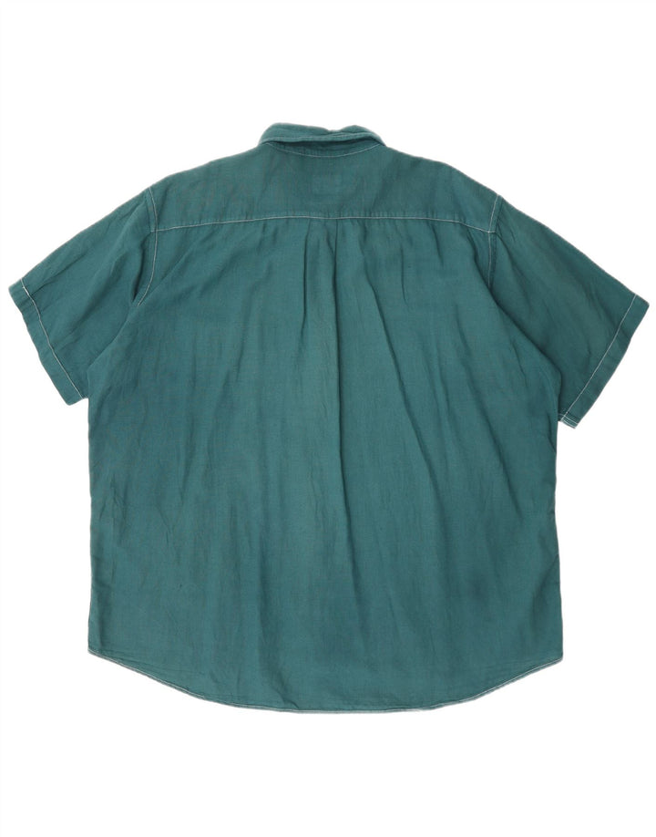 Murphy & Nye Camisa de manga corta para hombre 2XL Verde