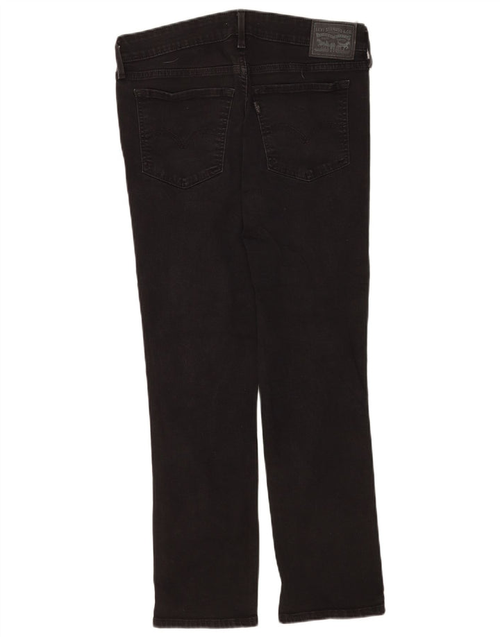 Levi's Mujer 712 Slim Jeans W29 L27 Algodón Negro