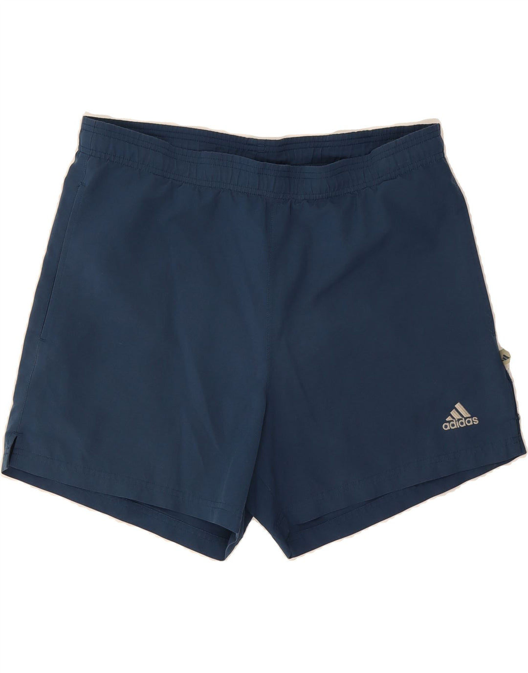 ADIDAS Mens Sport Shorts Medium Navy Blue Polyester Vintage Adidas and Second-Hand Adidas from Messina Hembry 