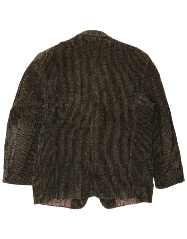 Redpoint Chaqueta tipo blazer de pana con 1 botón para hombre EU 54 2XL Caqui moteado