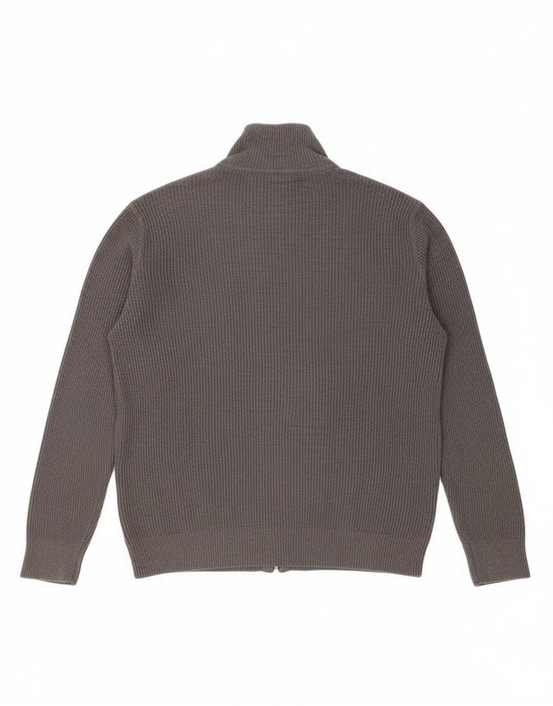 Calvin Klein Jeans Cárdigan para hombre suéter grande gris algodón