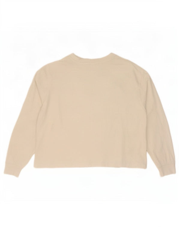 Zara Top Niña Manga Larga 13-14 Años Blanco
