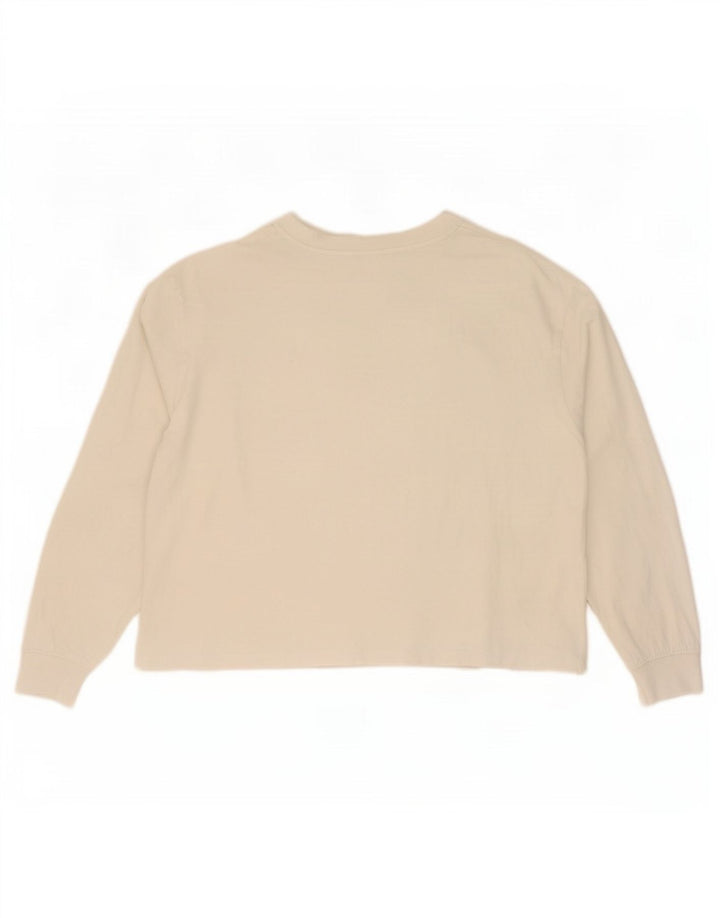Zara Top Niña Manga Larga 13-14 Años Blanco
