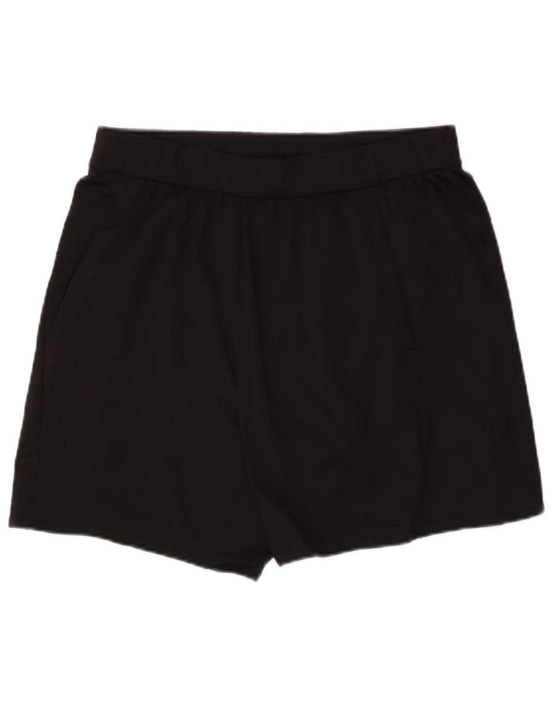 Adidas - Pantalones cortos deportivos para hombre, talla grande, poliéster negro