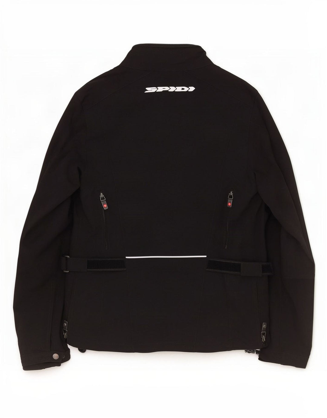 Spidi - Chaqueta de motociclista para mujer, talla XL, poliamida negra