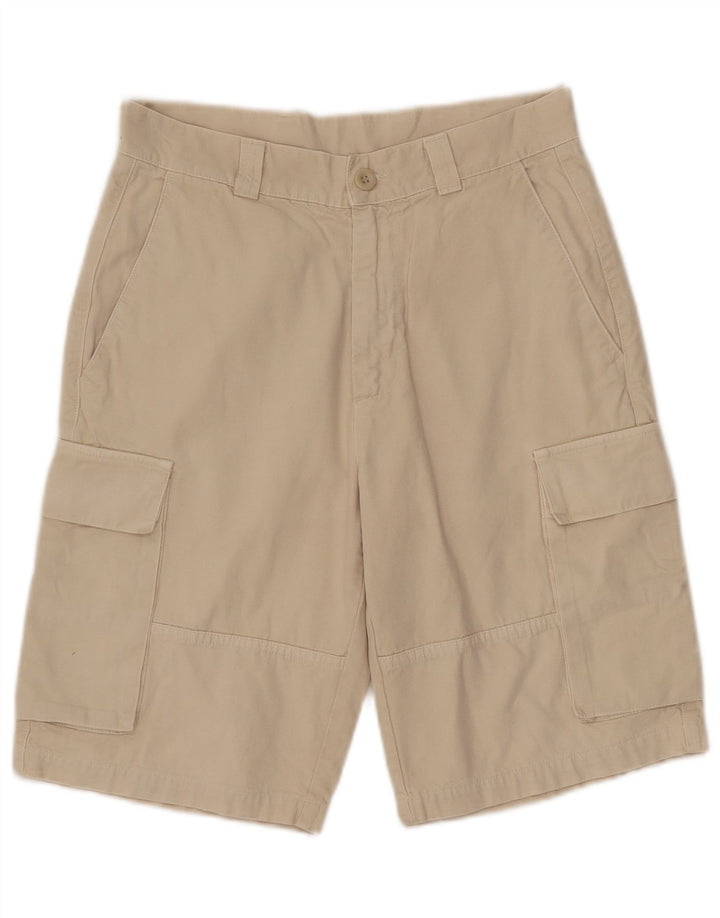 BENETTON Shorts Cargo Hombre W30 Beige Medio