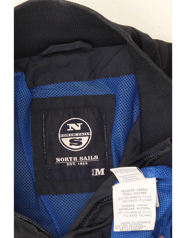 North Sails Chaqueta Bomber para Hombre UK 38 Medium Azul Marino Poliamida