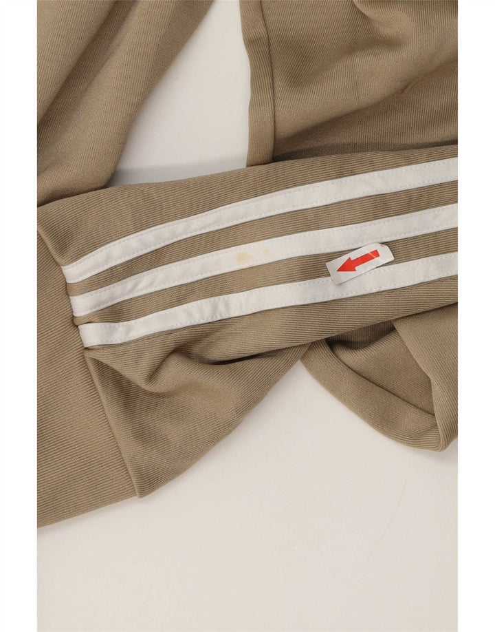 Adidas Hombre Pantalones De Chándal Joggers Small Caqui Poliéster