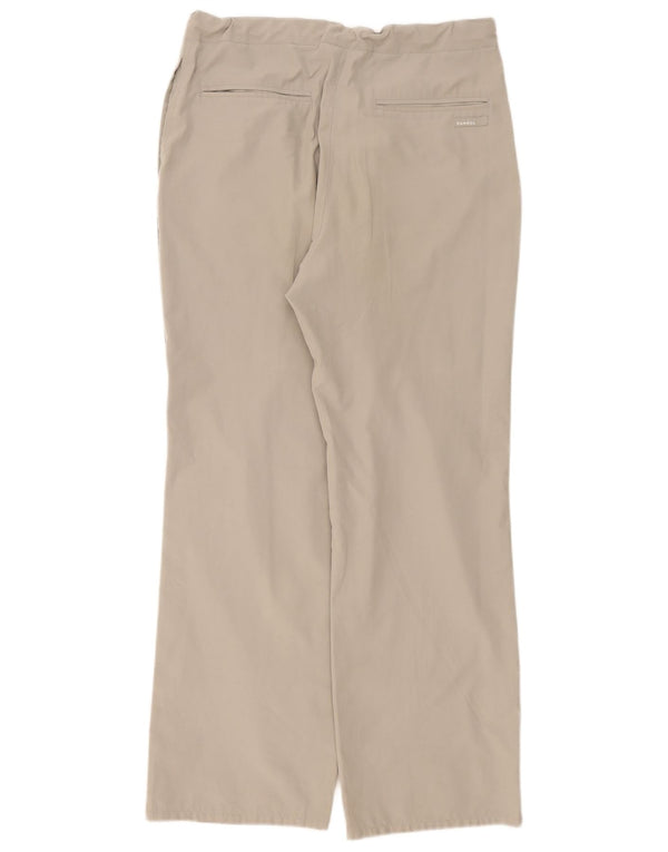 Pantalón Cargo Recto Kangol Hombre Grande W34 L30 Poliamida Gris