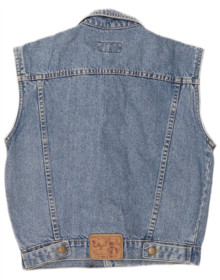 Chaleco vaquero vintage para niña 9-10 años Azul