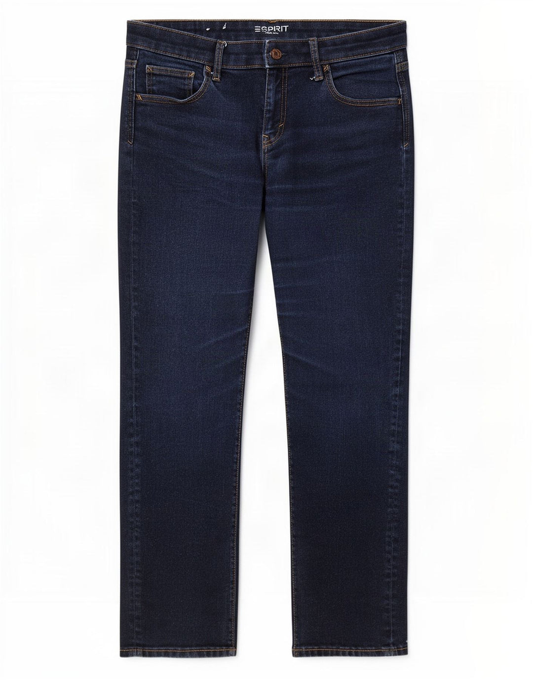 Vaqueros Rectos Mujer Esprit W30 L30 Azul Marino Algodón