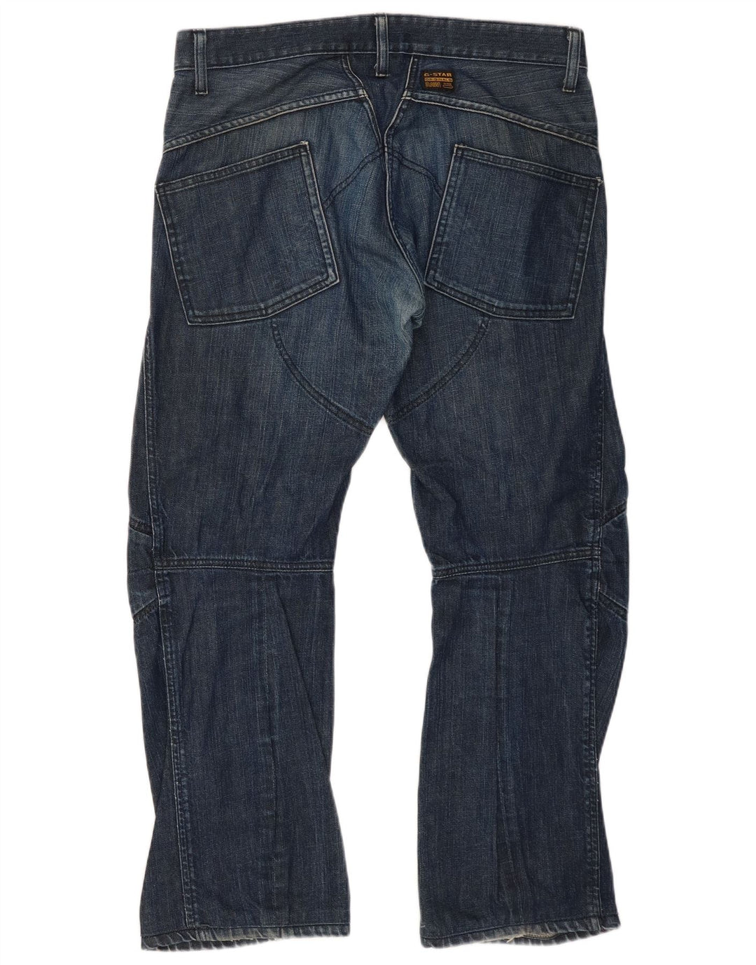 Vaqueros rectos para hombre G-Star W34 L29 Algodón azul marino