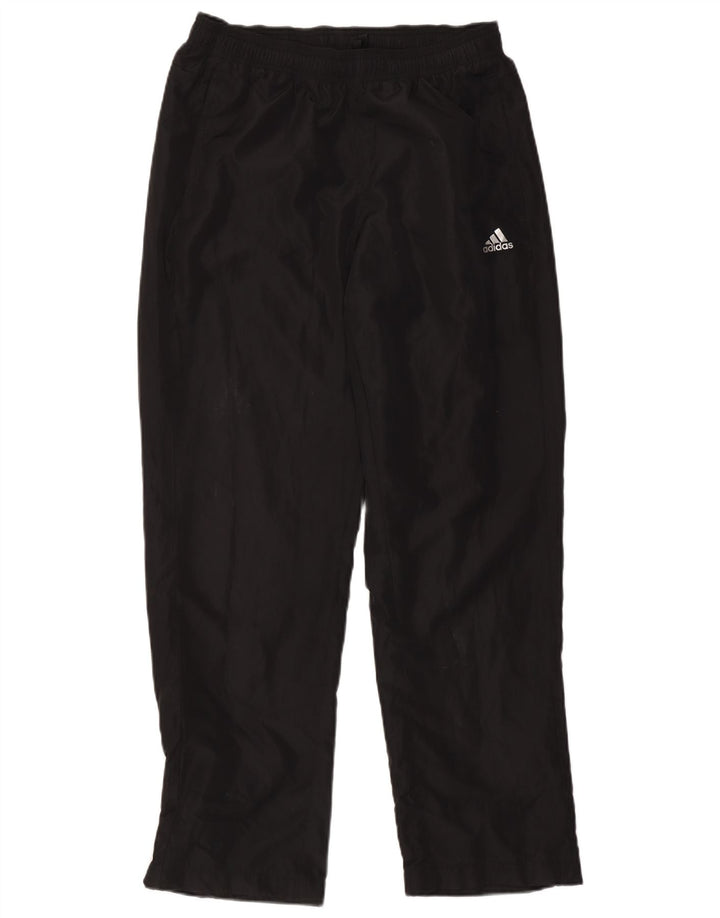 ADIDAS Mens Climalite Chándal Pantalones UK 44/46 Grande Negro Poliéster