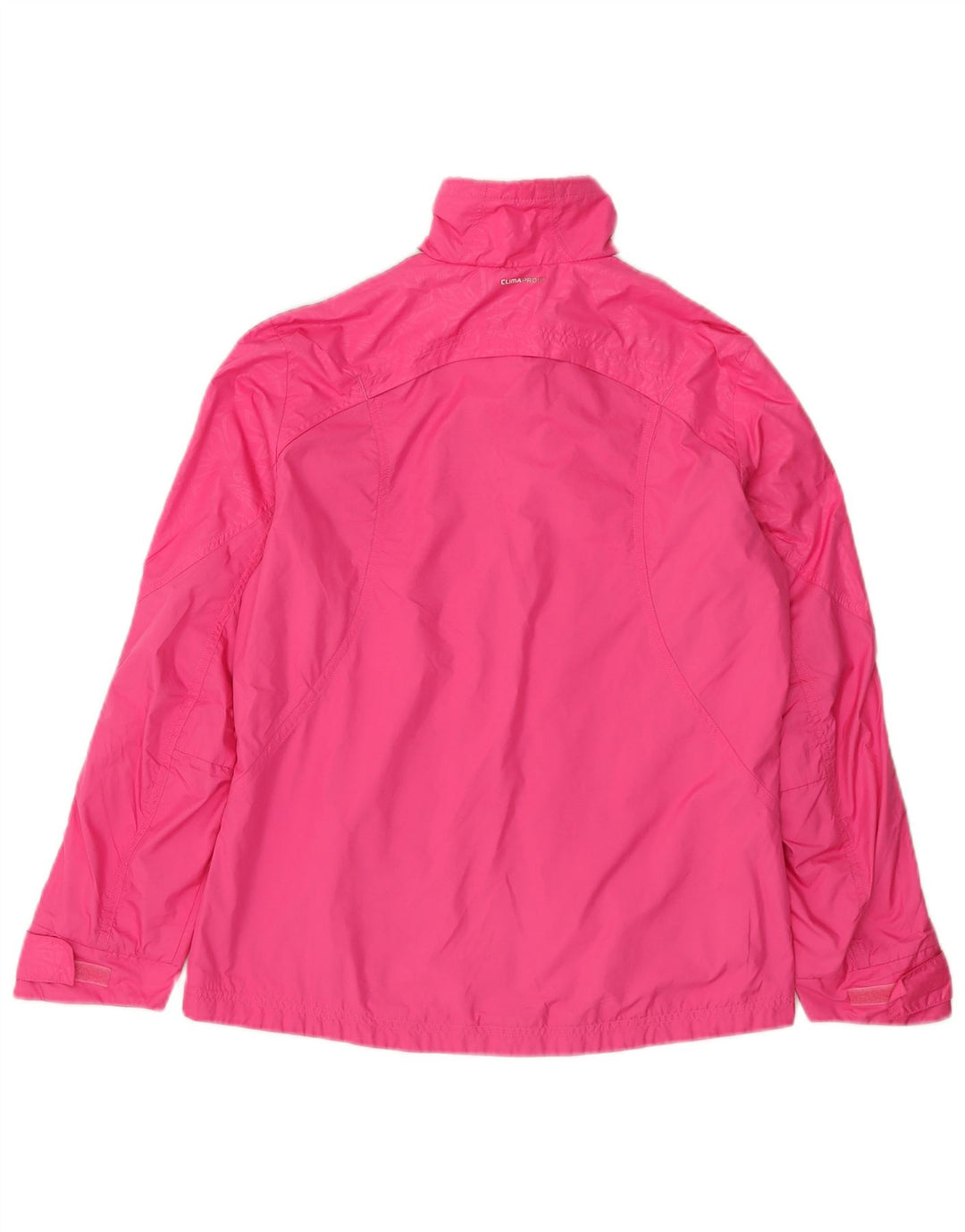 Adidas Climalite Chándal Top Chaqueta UK 14 Medio Rosa Poliéster