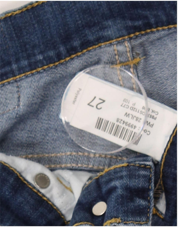DONDUP Womens Straight Jeans W27 L28 Blue Cotton Vintage Dondup and Second-Hand Dondup from Messina Hembry 
