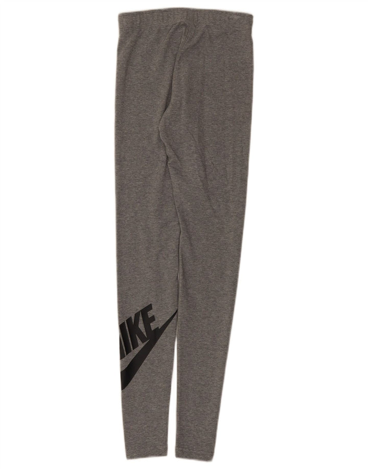 Nike Leggings gráficos para mujer UK 4 XS Gris