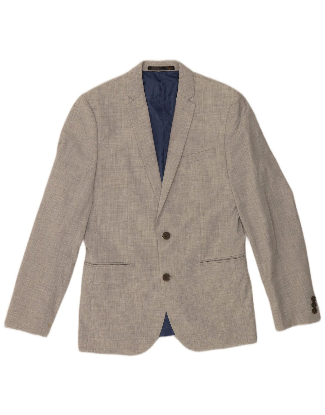 Farah Chaqueta tipo blazer de 2 botones para hombre UK 36 Small Gris Poliéster