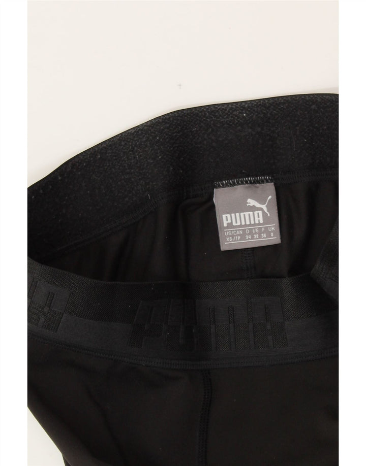 PUMA Leggings gráficos para mujer UK 8 Small Black