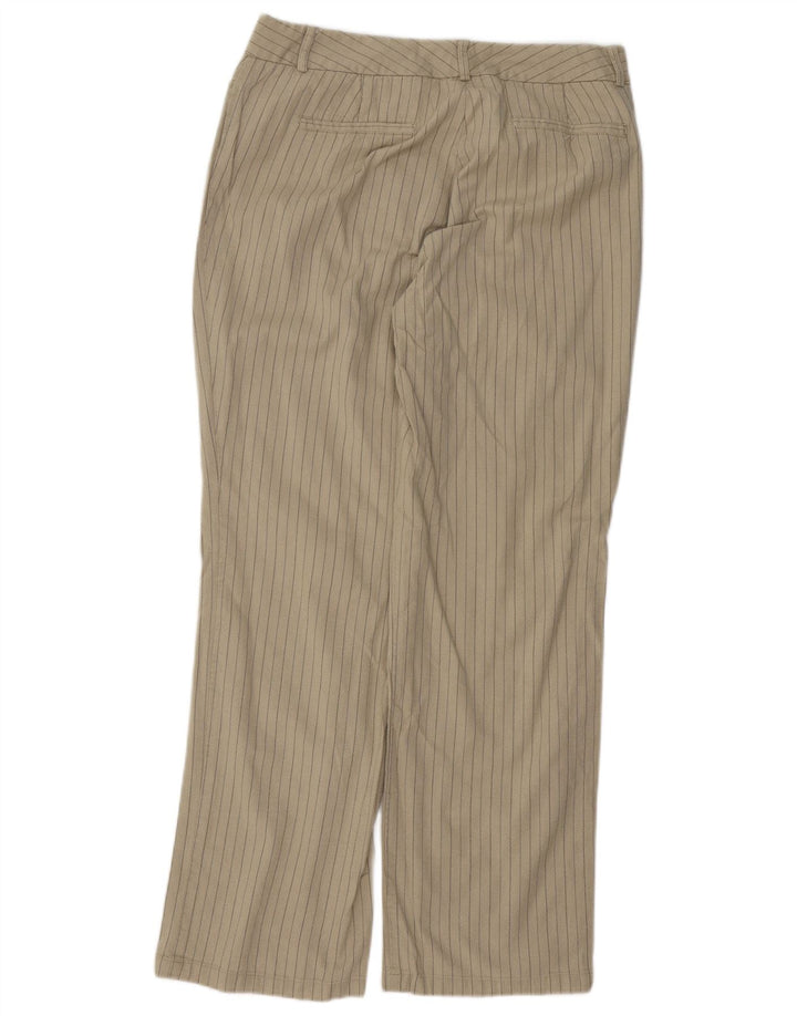 DOCKERS Pantalones casuales de ajuste ideal para mujer US 12 Large W32 L30 Beige