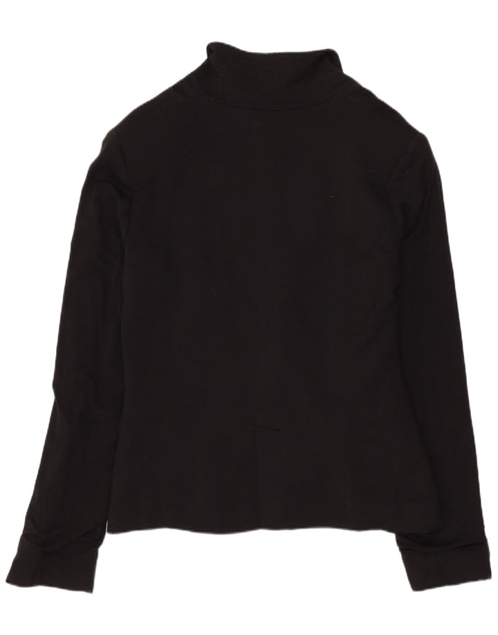 Desigual Chaqueta tipo blazer con gráfico de 1 botón para mujer EU 40 Medium Black Heart