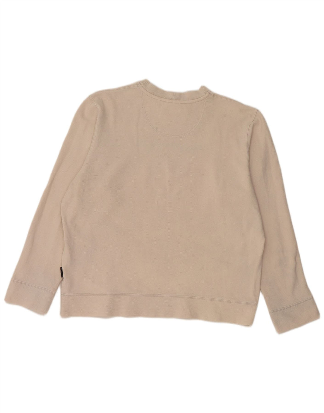 SERGIO TACCHINI Sudadera gráfica para mujer Jersey UK 18 XL Off White