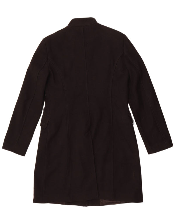 Abrigo Benetton Mujer IT 46 Grande Lana Negra