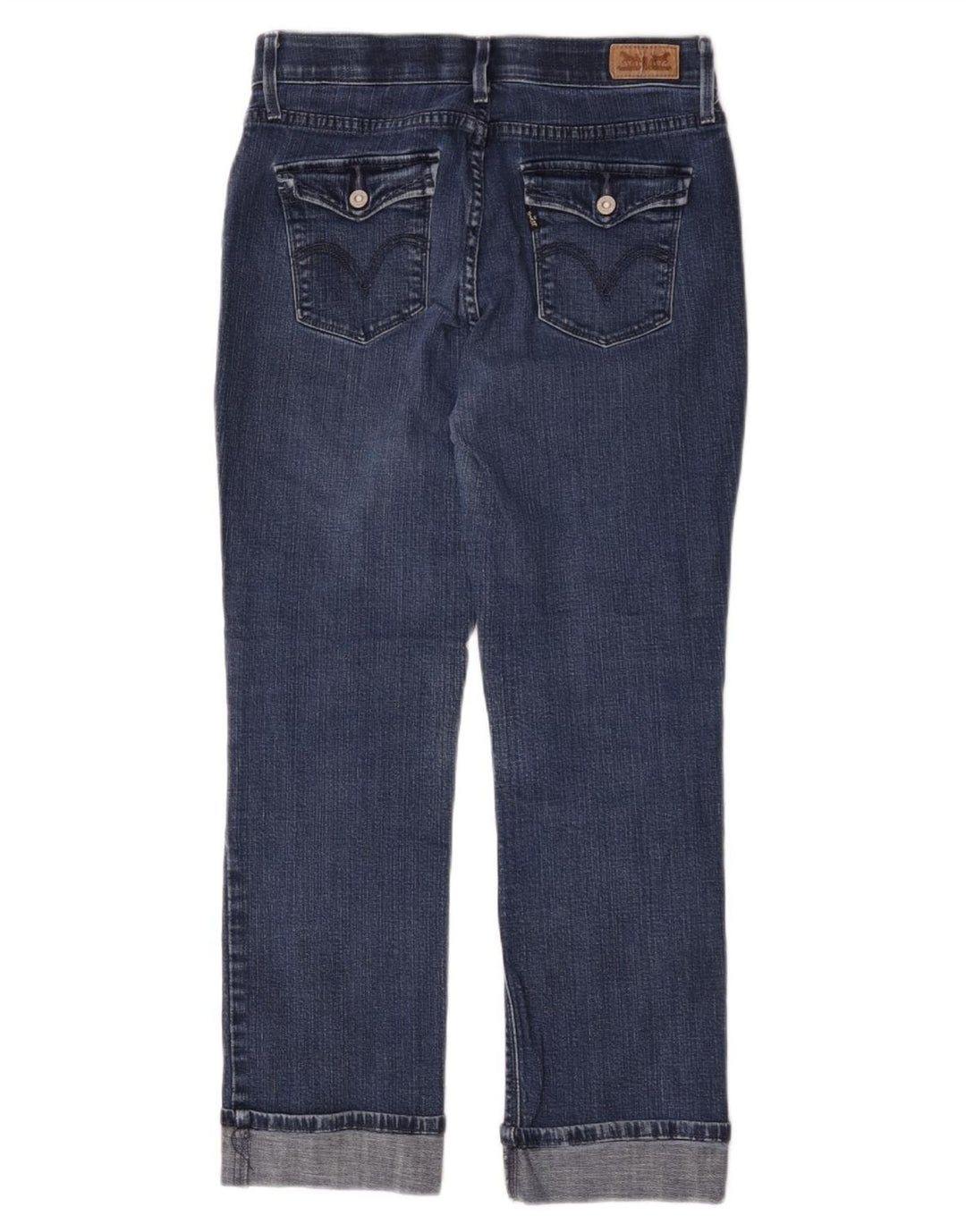 Levi's Jeans Rectos para Mujer US 6 Medium W28 L25 Algodón Azul