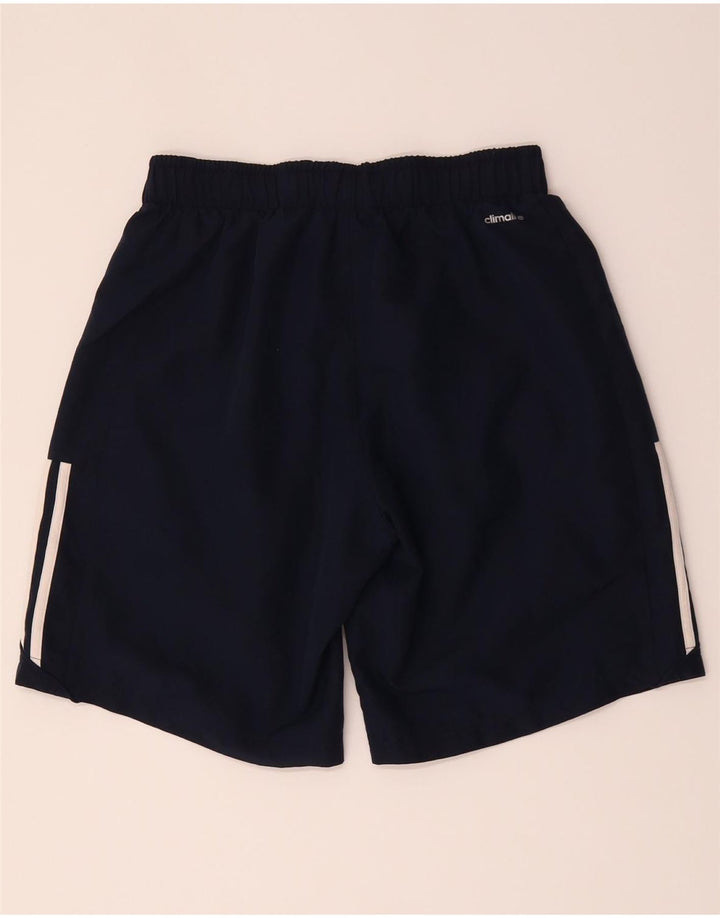 Adidas Mens Climalite Sport Shorts Pequeño Azul Marino Poliéster