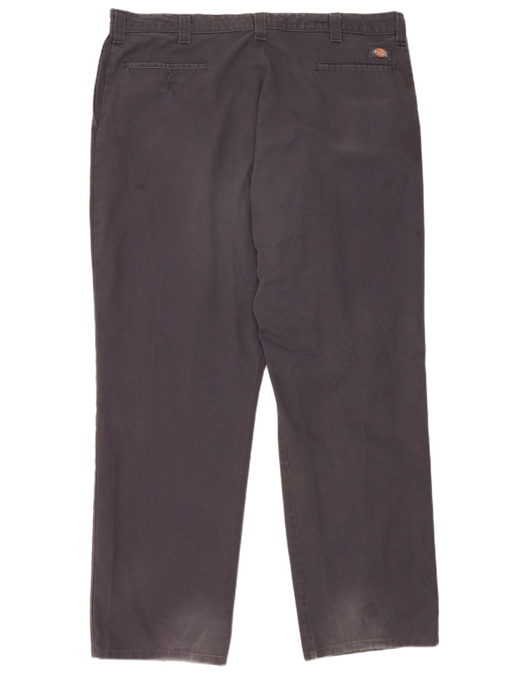 Dickies Pantalón chino recto para hombre W42 L32 Poliéster azul marino