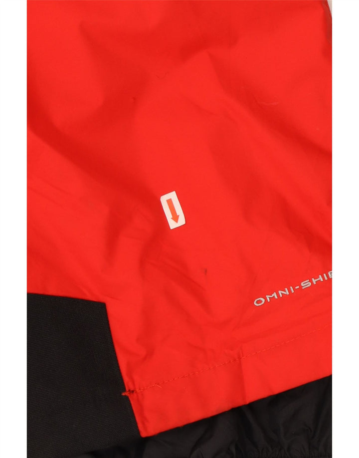 Columbia Pantalones De Esquí Omni-Shield Nylon Color Block Rojo Mediano Hombre