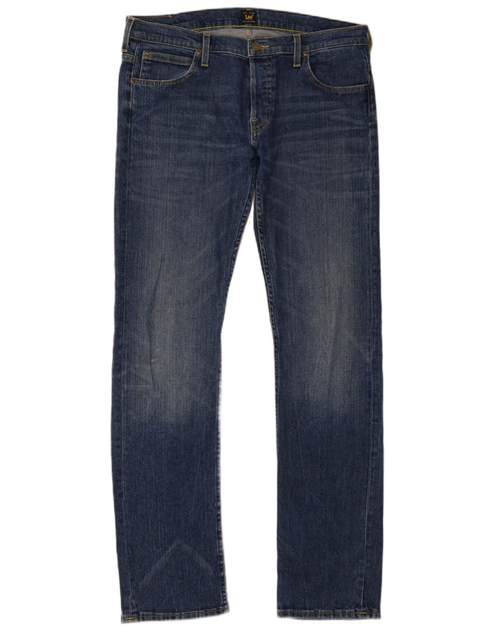 Lee Jeans Powell Slim para Hombre W34 L34 Algodón Azul Marino