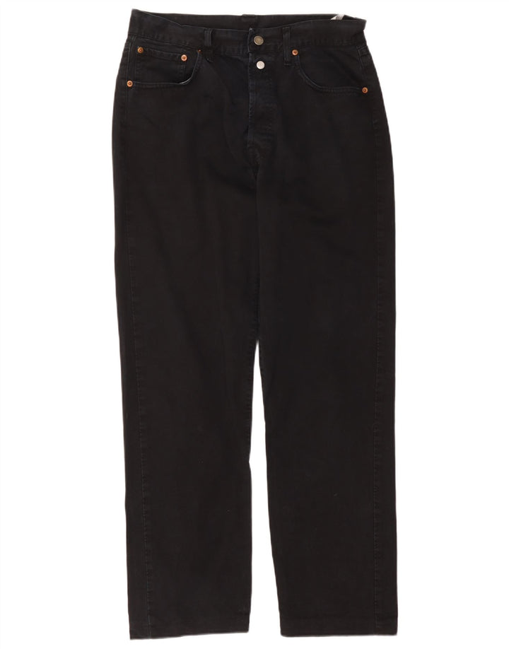 Replay Vaqueros rectos para hombre W33 L32 Algodón negro