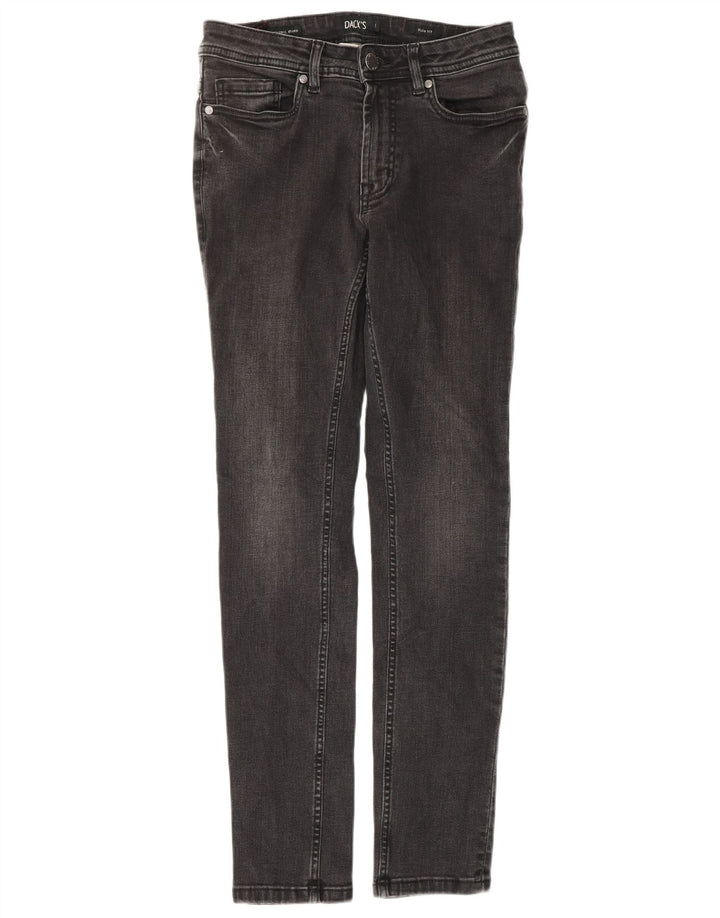 DACK'S Womens Slim Jeans IT 44 Medium W28 L30 Grey Cotton