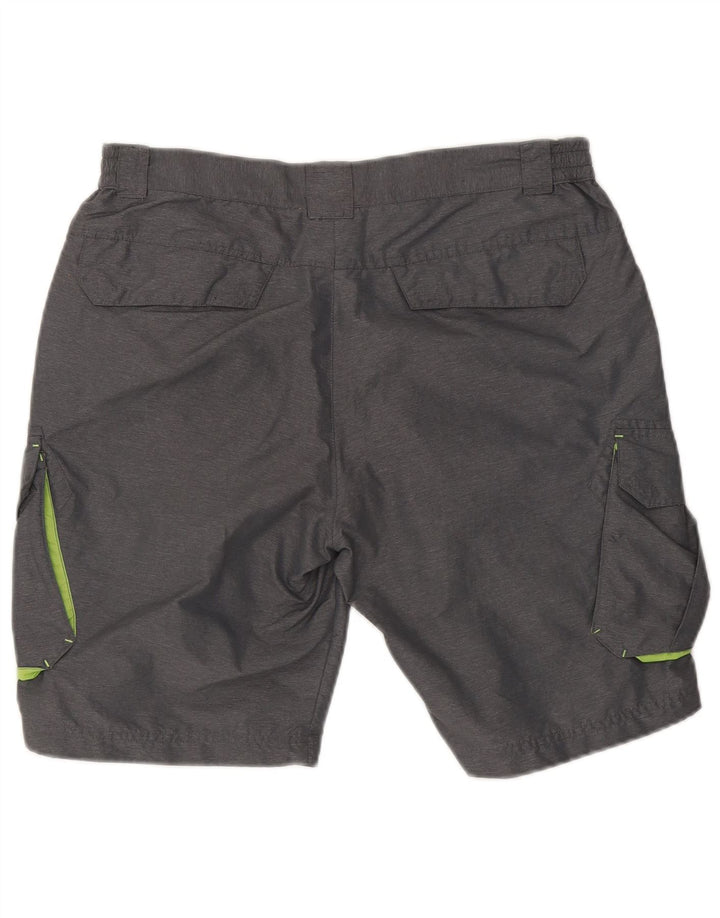 Icepeak Pantalones cortos cargo para hombre IT 52 XL W36 Poliamida gris