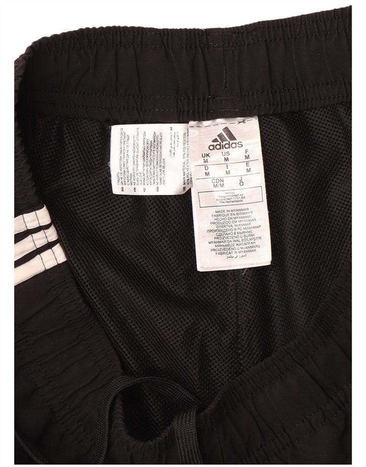 Adidas - Pantalones cortos deportivos para hombre, color negro medio, poliéster