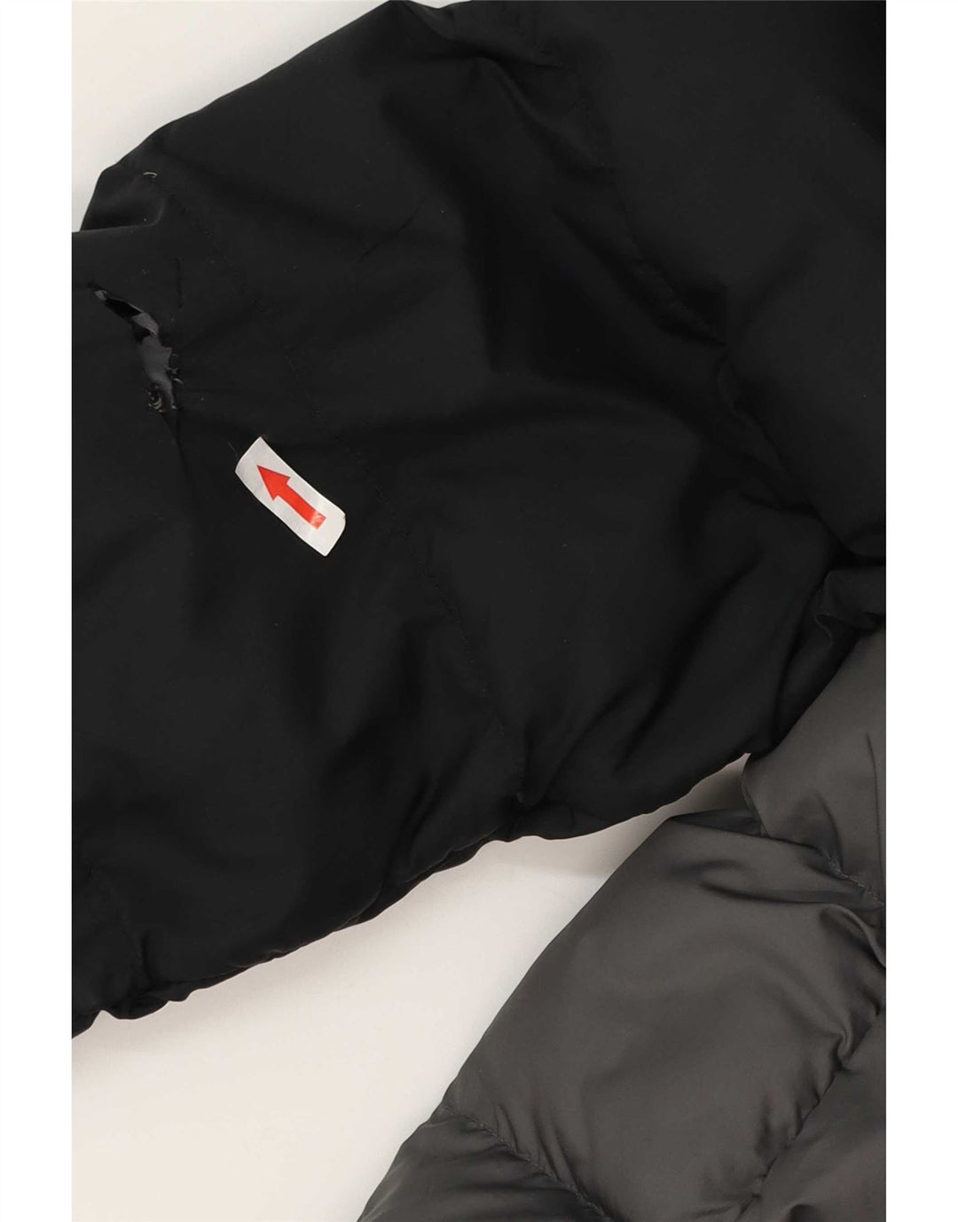 Adidas Chaqueta acolchada con capucha para niños 13-14 años, color gris