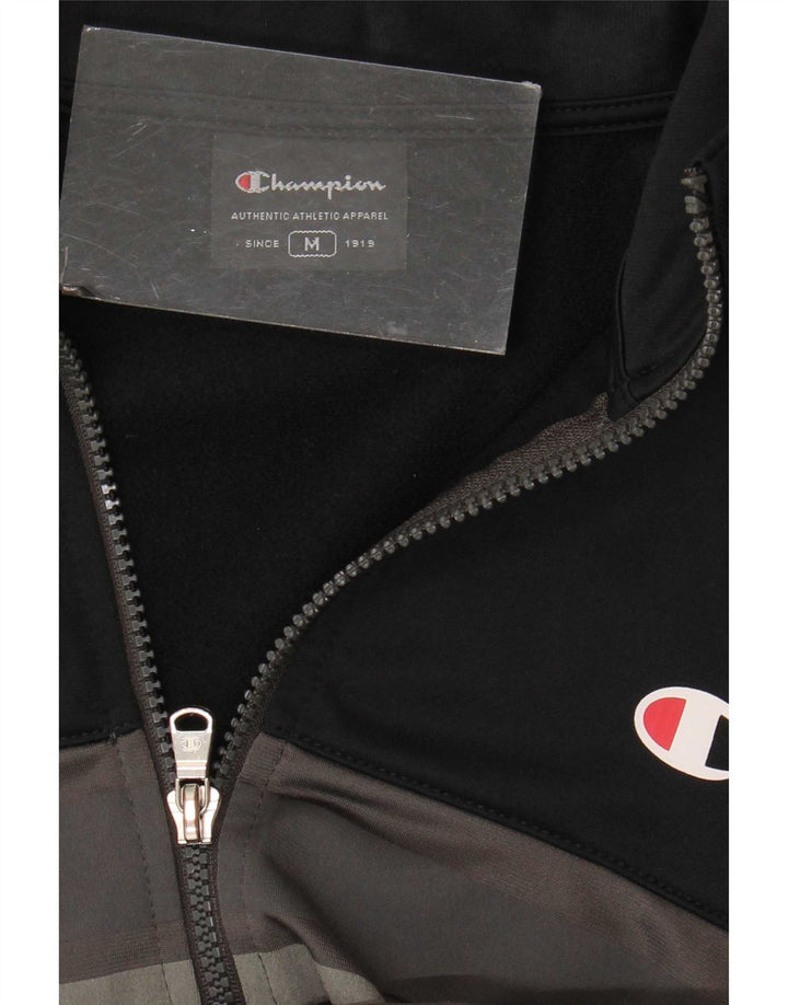Champion Chaqueta De Chándal Para Hombre Gris Medio Colorblock