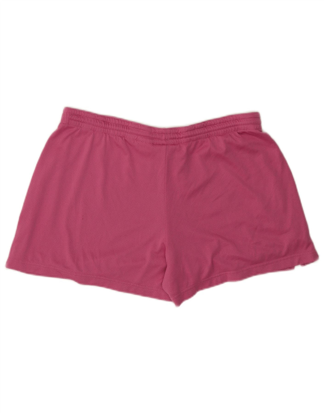 NIKE Pantalones cortos deportivos para mujer US 12/14 Grande Rosa Poliéster