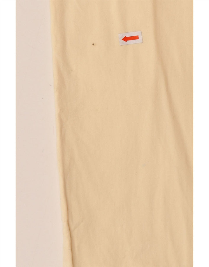 HUGO BOSS Pantalones casuales rectos Arkansas para hombre W36 L34 Algodón blanco roto