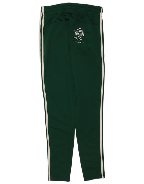 Adidas Pantalones de chándal gráficos para mujer UK 8/10 Small Verde Poliéster