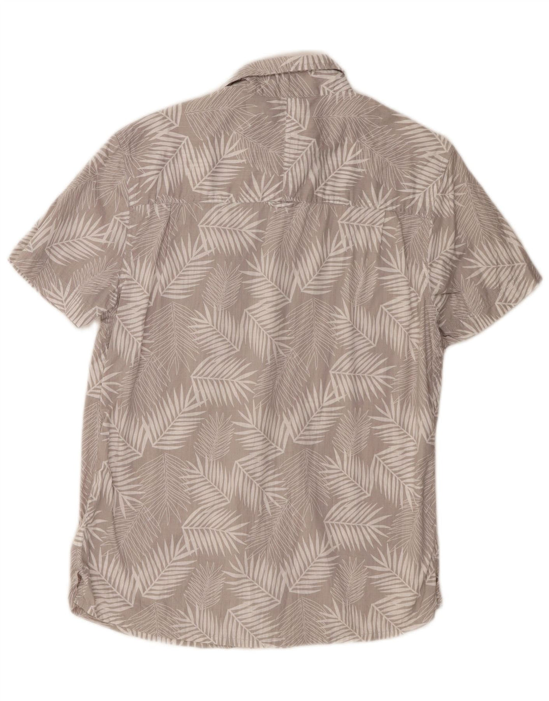 Camisa de manga corta para hombre de Mountain Warehouse Algodón floral gris medio