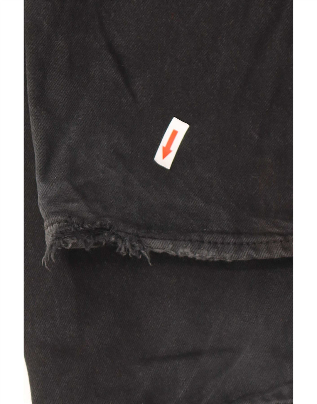 Vaqueros rectos Levi's para hombre W36 L32 Algodón negro