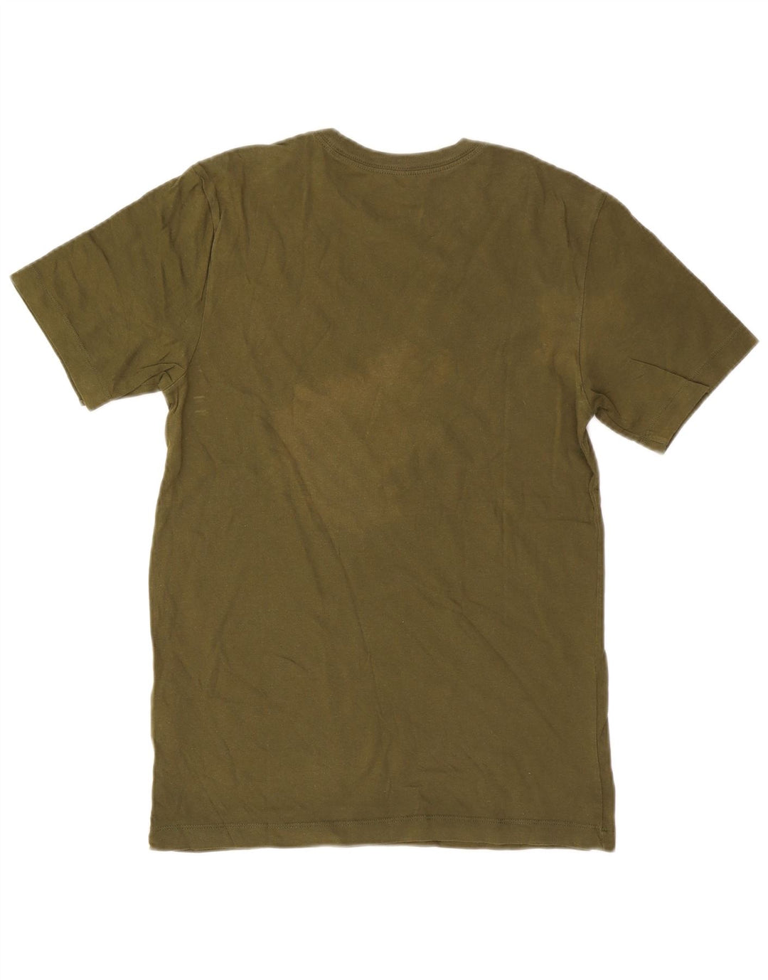 Nike Camiseta gráfica para hombre Top pequeño de algodón caqui