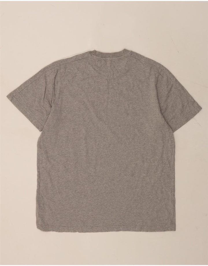 ADIDAS Camiseta para hombre Top Grande Gris Algodón