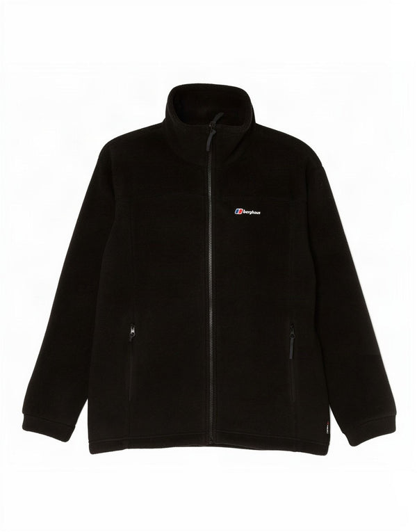 Berghaus Chaqueta polar con forro para mujer UK 44 Grande Poliéster negro